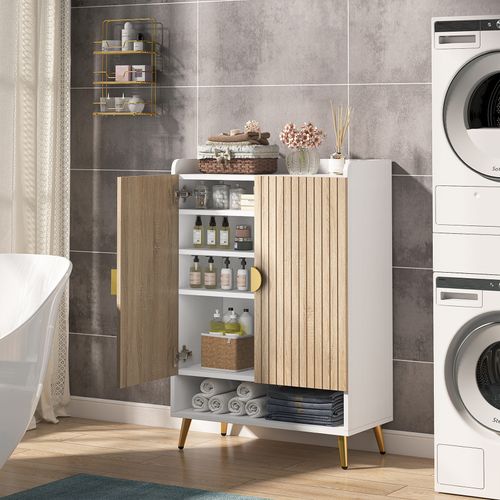 Meuble De Rangement à Chaussures à 7 Niveaux Avec Étagères Réglables