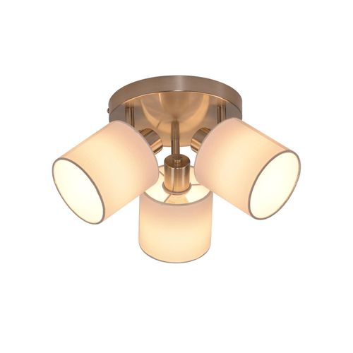 Spot 3 Spots De Plafond Moderne 350° Réglable E14 25w