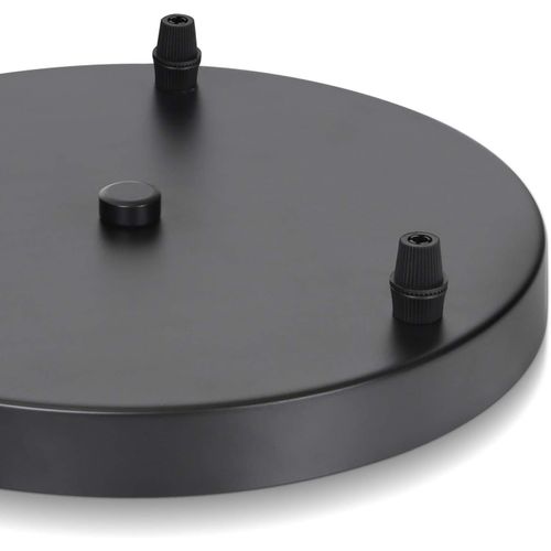 Suspension Noir Métal Diam.30cm E27 Vintage Rétro Cuisine Industrielle