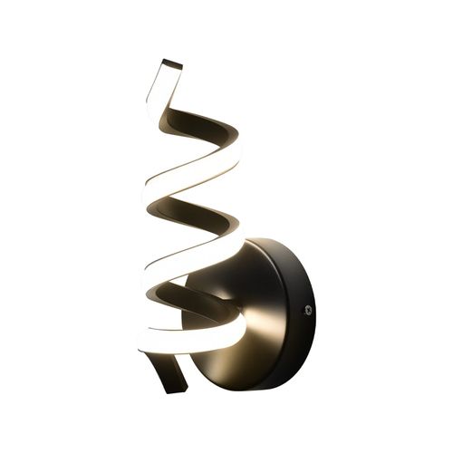 Applique Murale LED D'intérieur Noire Moderne 7 W Pour Escalier Blanc Chaud 3000 K