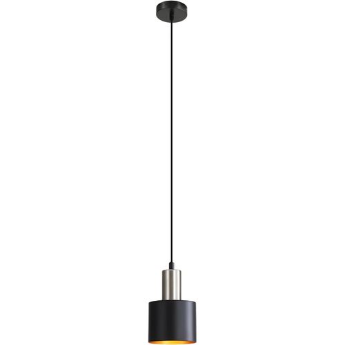 Lampe Suspendue Table à Manger Suspension E27 Suspension Noire Rétro Table De Chevet Réglable