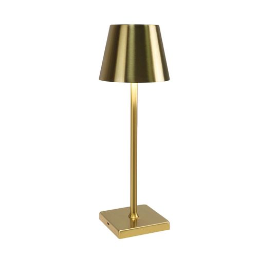 2 X Lampe De Table LED Vintage Dorée Sans Fil Tactile à Intensité Variable à 3 Températures