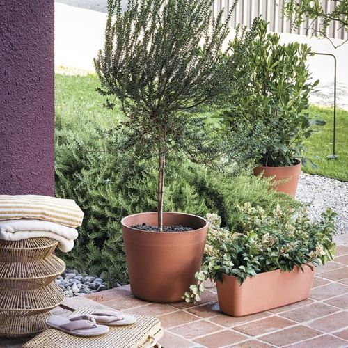 Pot De Fleurs - Origin - 9,6 L - Terre Cuite