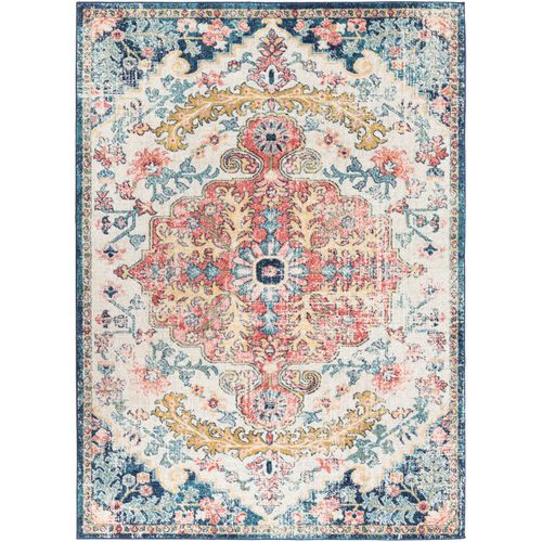 Tapis Vintage Oriental Bleu/rouge 160x220 Cm Maverick