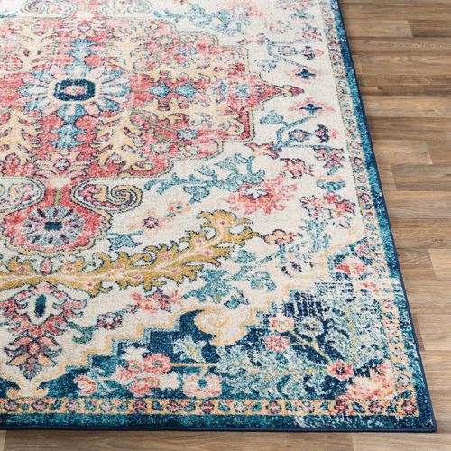 Tapis Vintage Oriental Bleu/rouge 160x220 Cm Maverick
