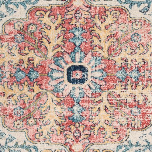 Tapis Vintage Oriental Bleu/rouge 160x220 Cm Maverick