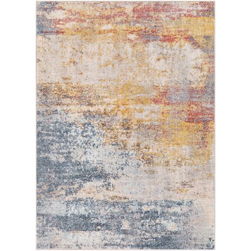 Tapis Abstrait Moderne Multicolore/orange 160x213 Cm Valerie