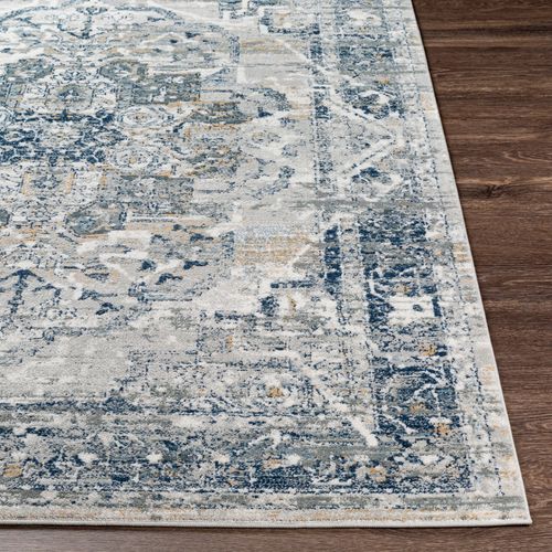 Tapis Vintage Oriental Bleu 160x220 Cm Isabella