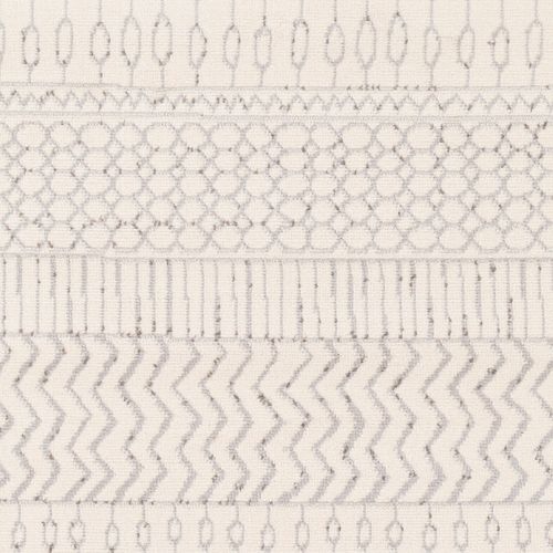 Tapis Scandinave Bohème Blanc/gris 200x275 Cm Bianca