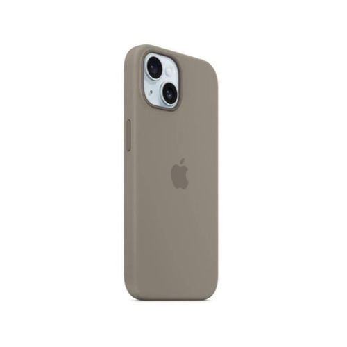 Coque En Silicone Avec Magsafe Pour iPhone 15 Argile