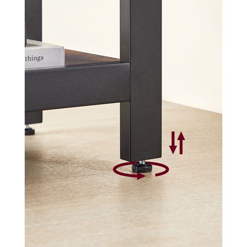 Bureau D'Angle Avec Étagères De Rangement