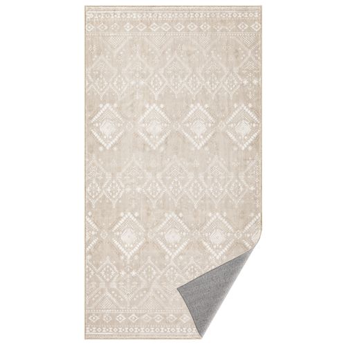 Tapis Décoratif, 80 X 150 Cm, Tapis Antidérapant, Lavable En Machine, Style Bohème, Beige Cappuccino
