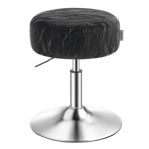 Tabouret De Maquillage, Coussin Épais, Tabouret De Coiffeuse, Noir D'encre