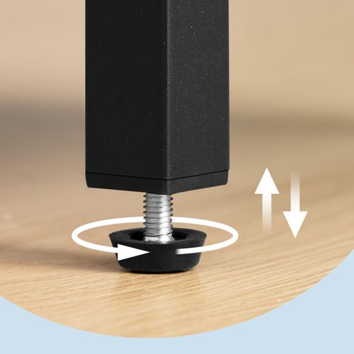 Étagère De Rangement à 6 Niveaux, Bibliothèque Moderne D’angle, Marron Et Noir