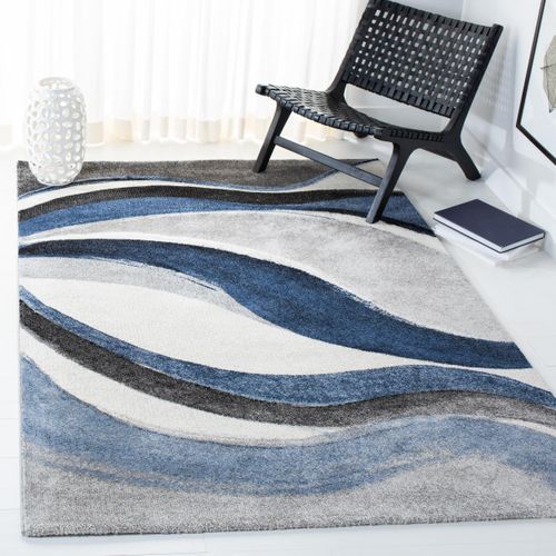 Tapis Hollywood 235 X 305 Cm Contemporain Deep Gris / Bleu