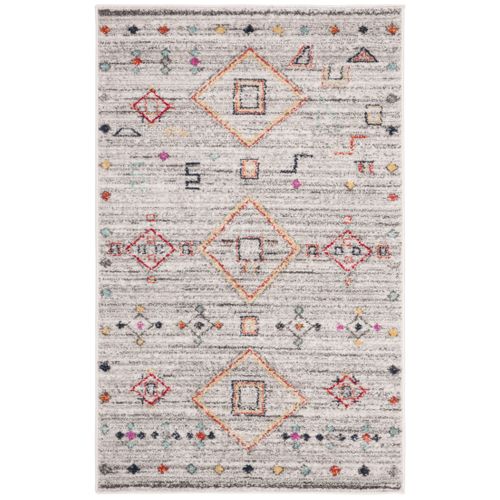 Tapis Adirondack 61 X 91 Cm Marocain Boho Tribal Sophia Gris
