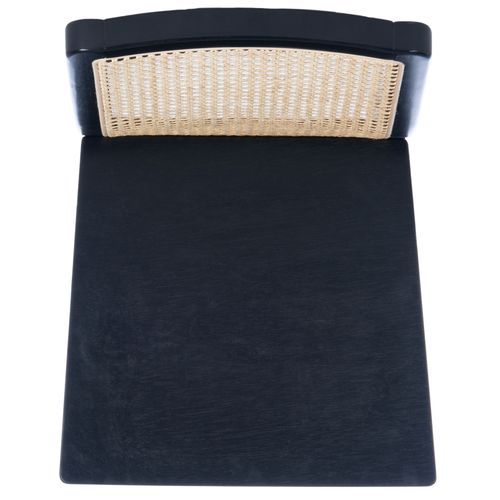 Chaises De Salle à Manger Benicio Lot De 2 Noir Bois