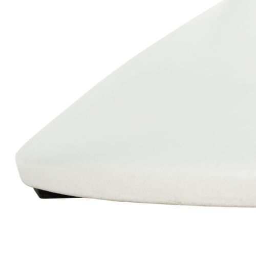 Table D'appoint Pour L'exterieur Benaya Ivoire Beton 38 X 38 X 45 Cm