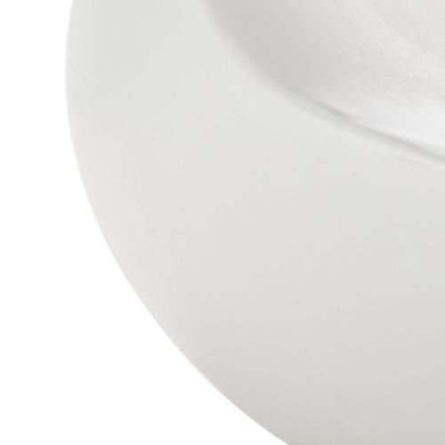 Table D'appoint Pour L'exterieur Vikki Ivoire Beton 45 X 45 X 45 Cm