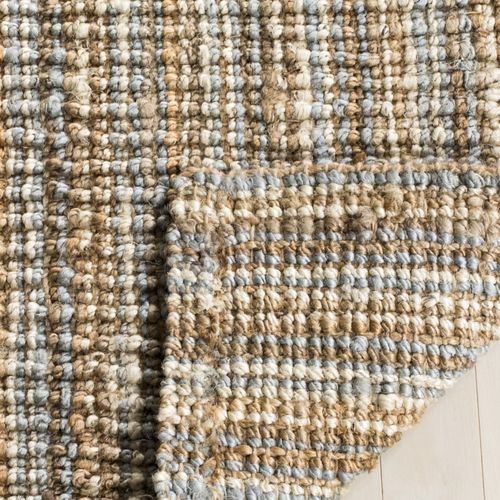 Tapis Fibre Naturelle 122 X 122 Cm Fibre Naturelle Sable Gris/naturel