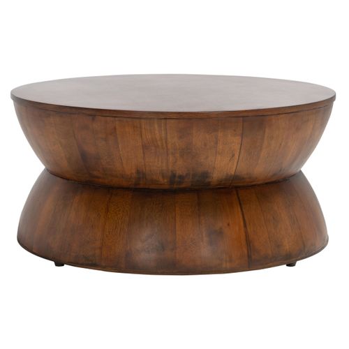 Tables Basses Alecto Marron Bois Bayur 76 X 76 X 35 Cm