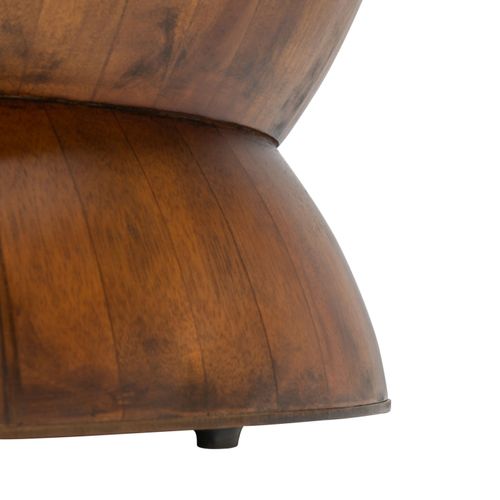 Tables Basses Alecto Marron Bois Bayur 76 X 76 X 35 Cm