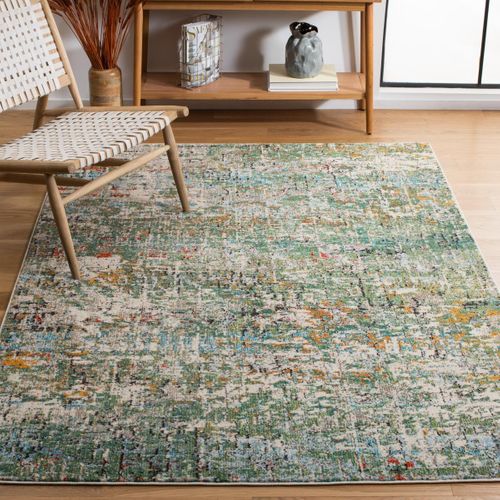 Tapis Madison 66 X 366 Cm Contemporain Manjor Gris / Rose
