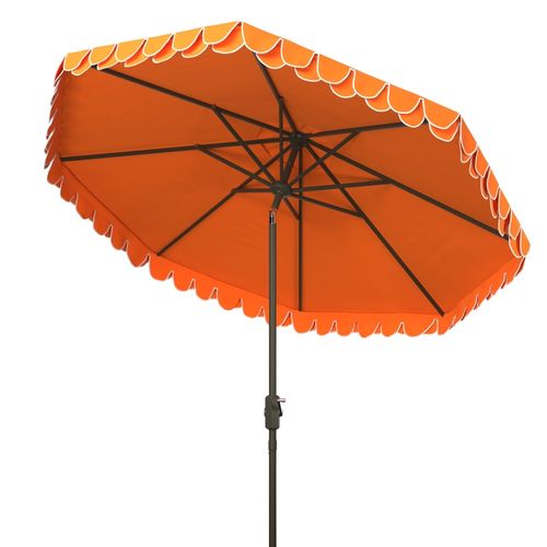 Parasol Littoral Valance Orange Metal 255 X 255 X 250