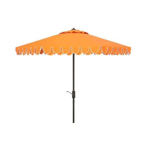 Parasol Littoral Valance Orange Metal 255 X 255 X 250
