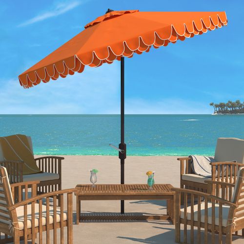 Parasol Littoral Valance Orange Metal 255 X 255 X 250