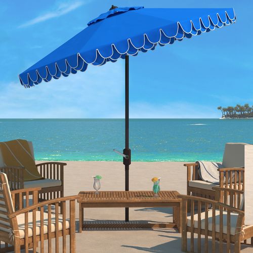 Parasol Littoral Valance Bleu Metal 255 X 255 X 250