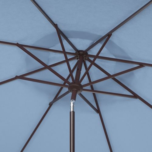 Parasol Fabia Bleu /blanc Metal 56 X 256 X 251cm
