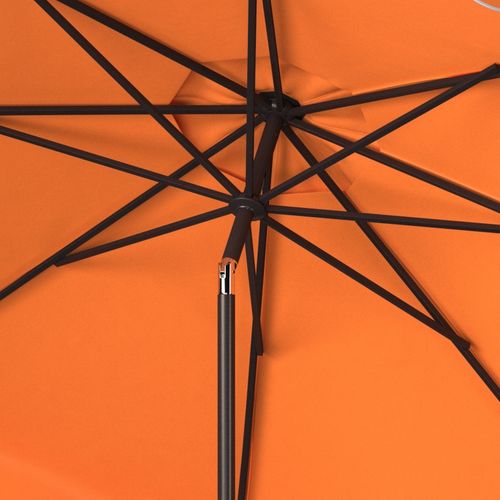 Parasol Littoral Dorinda Orange Metal 255 X 255 X 250