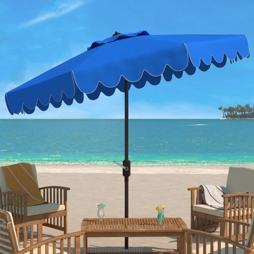 Parasol Littoral Dorinda Bleu Metal 255 X 255 X 250