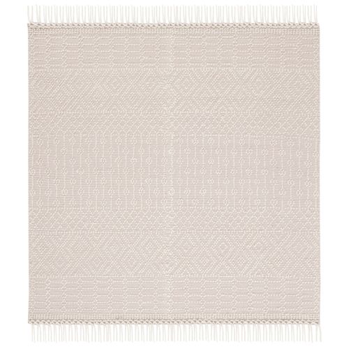 Tapis Natura 183 X 183 Cm Bohemien Chantria Ivoire