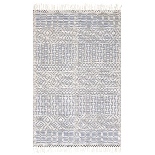 Tapis Natura 122 X 183 Cm Bohemien Vanya Bleu