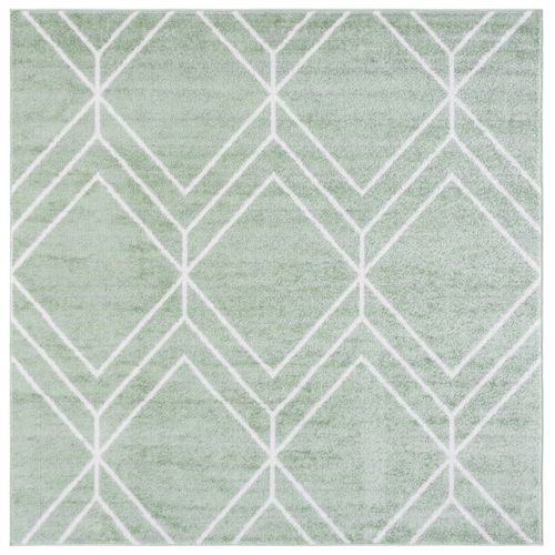 Tapis Adirondack 183 X 183 Cm Contemporain Mia Noir / Neutre