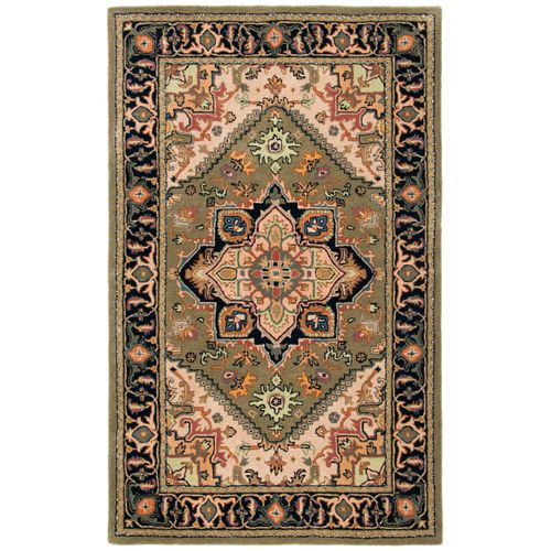 Tapis Heritage 91 X 152 Cm Traditionnel Quincy Vert