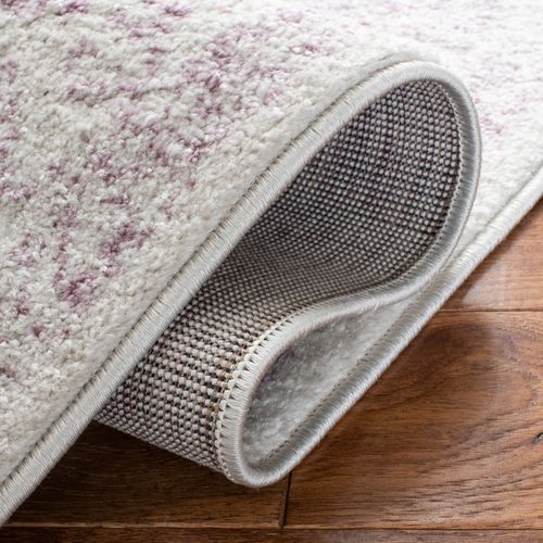 Tapis Adirondack 235 X 305 Cm Geometrique Zelia Violet / Ivoire