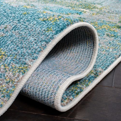 Tapis Madison 236 X 305 Cm Contemporary Seren Vert / Bleu