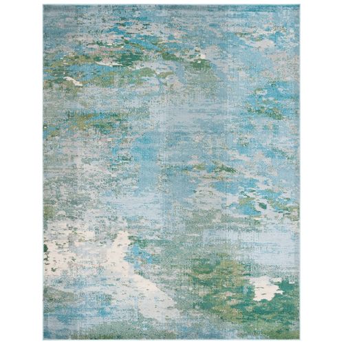 Tapis Madison 236 X 305 Cm Contemporary Seren Vert / Bleu
