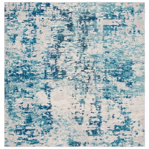 Tapis Madison 201 X 201 Cm Contemporain Odaline Bleu