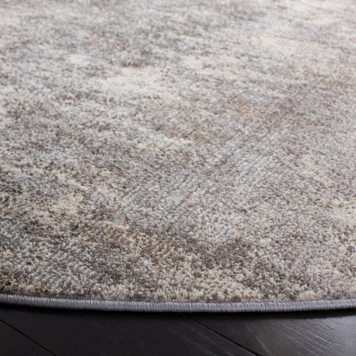 Tapis Madison 195 X 195 Cm Contemporain Siena Gris / Beige