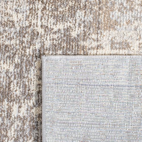 Tapis Madison 195 X 195 Cm Contemporain Siena Gris / Beige