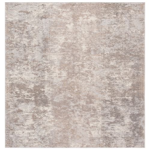 Tapis Madison 195 X 195 Cm Contemporain Siena Gris / Beige