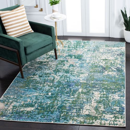 Tapis Madison 236 X 305 Cm Contemporain Maris Vert / Turquoise
