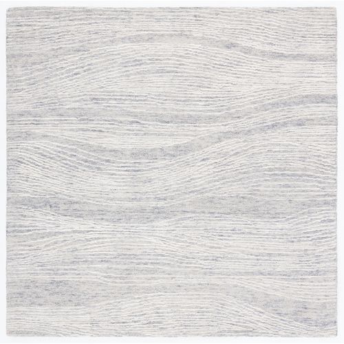 Tapis Metro 183 X 183 Cm Moderne Contemporain Tilda Gris