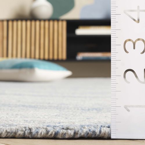 Tapis Metro 91 X 152 Cm Moderne Contemporain Lennon Bleu