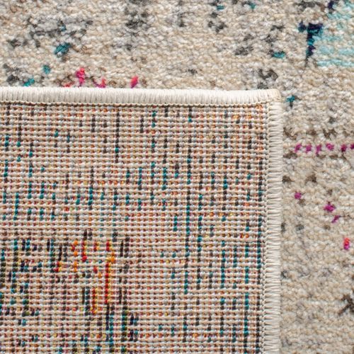 Tapis Madison 244 X 244 Cm De Transition Malaya Gris / Or