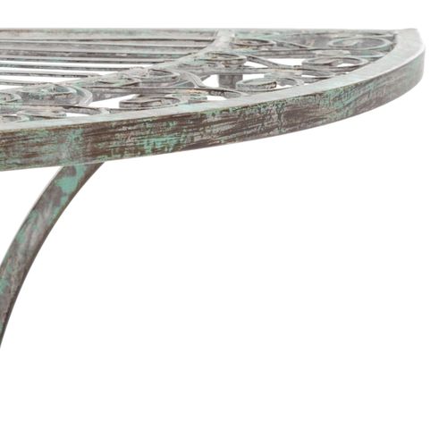 Table D'appoint Pour L'exterieur Annalise Vert Le Fer 90 X 45 X 75 Cm